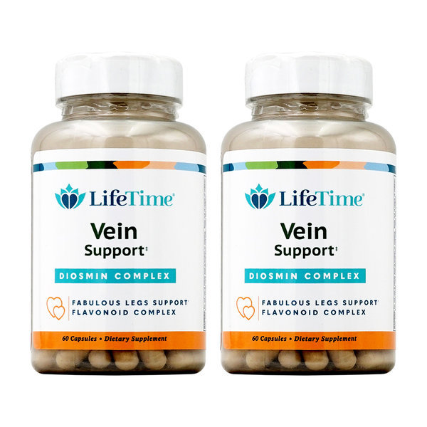<b>라이프타임</b> 2개 <b>디오스민</b> <b>베인 서포트</b> <b>컴플렉스</b> 500 mg 60 캡슐 Life Time