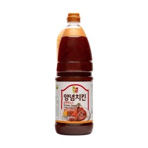 첫맛 양념치킨 소스 순한맛 소스 2.1kg 2개 치킨양념 튀김 선택