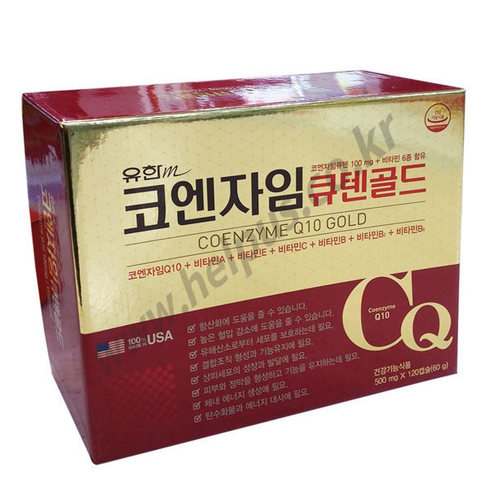 ㅇ유한m 코엔자임 큐텐<b>골드</b>120<b>캅셀</b> 유한메디타 코큐텐  120정  1개