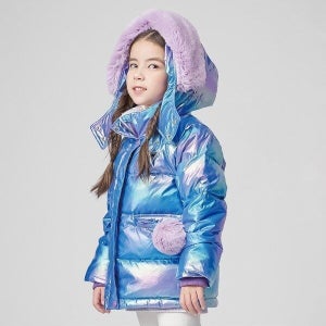 [패션플러스][게스키즈]오로라 미들 덕 다운 (G29KAJ020-T)