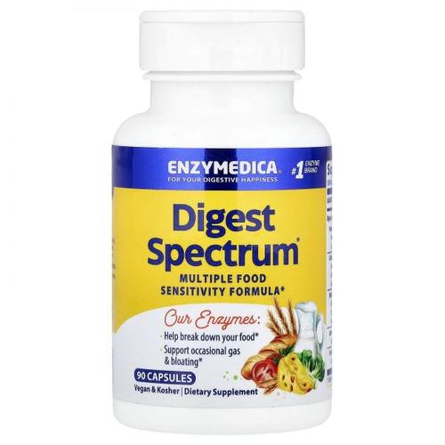 Enzymedica (엔자이메디카) 엔자임메디카, <b>다이제스트 스펙트럼</b> , 캡슐 90정