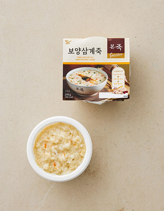 본죽 아침엔본죽 보양 삼계죽 성분 분석