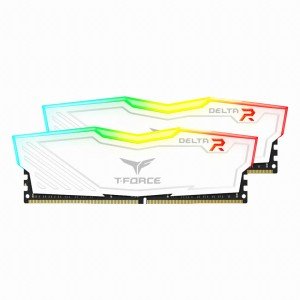 TeamGroup T-Force DDR4-3200 CL16 Delta RGB 화이트 패키지 (16GB(8Gx2))