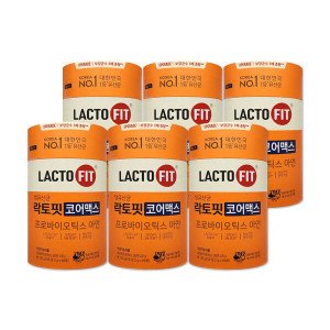 종근당건강 종근당건강 락토핏 생유산균 코어 맥스 6통/mj