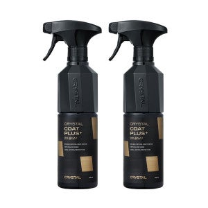 불스원 (1+1행사)뉴 크리스탈코트 플러스 유리막코팅제(광택+발수코팅효과)500ml
