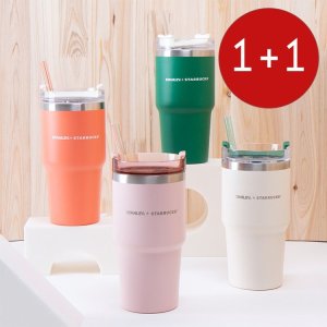 스타벅스 1+1 스타벅스 스탠리 텀블러 DT 퀜처 591ml 4colors