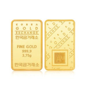 [한국금거래소] 24K 순금 골드바 3.75g