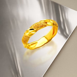 [러브넛] 순금(3.75g) 엠보 컷팅 반지 24K-RG-1198