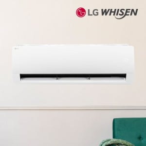 으뜸가전 10%환급 1등급 LG 휘센 인버터 11평 벽걸이 에어컨 실외기포함 LB06