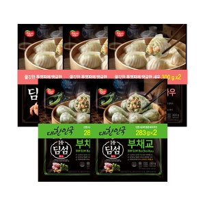 [D-Live] 동원 딤섬 새우하가우 300g x 6봉 + 부채교 283g x 4봉