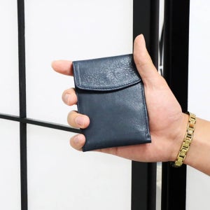 [당일발송]꼼꼬미 텐에이징 천연가죽 레더 반지갑, 꼼꼬미 (KKOMKKOMI)