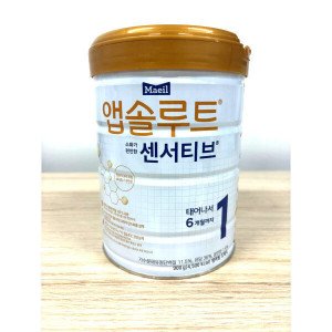 매일유업 앱솔루트 센서티브 1단계 900g 2캔