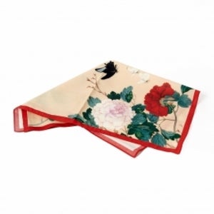 꽃과나비 면 손수건