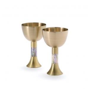 자개 유기잔 세트(2p)