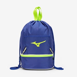 미즈노 로고 풀백 블루라임 [N3JDB00122 수영가방]
