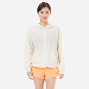 배럴 우먼 에센셜 커버업 집업 자켓 아이보리 [B5SWWJK001IVR 여자 비치웨어]