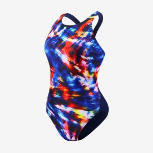 아레나 레이 레이서백 네이비 [A4SL1PL07 (NVY) 여자 실내수영복]