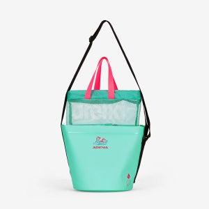 아레나 투인원 메쉬 버킷 드라이백 4L 그린 [A5AC1AB29 (GRN) 수영가방]