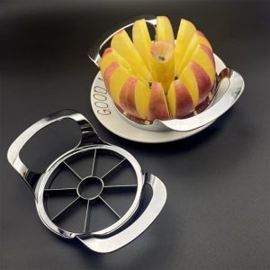 스텐 과일깎기 사과 배 채칼 커터기 과일플레이팅