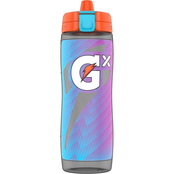 물병 <b>헬스</b> 휴대용 <b>게토레이</b> Gx 보틀 모멘텀 네온 블루