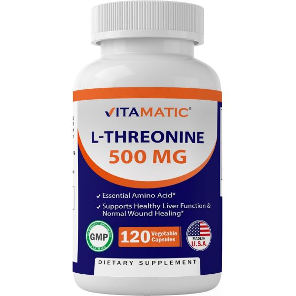 비타민 <b>L</b> <b>트레오닌</b> 500mg 120 식물성 캡슐  120정  1개