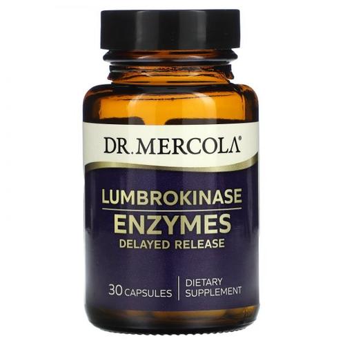 <b>Dr. Mercola</b>, Lumbrokinase Enzymes, 30 Capsules