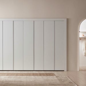 (한샘몰pick) 밀로 프레스티지 무광 붙박이장 (2colors)