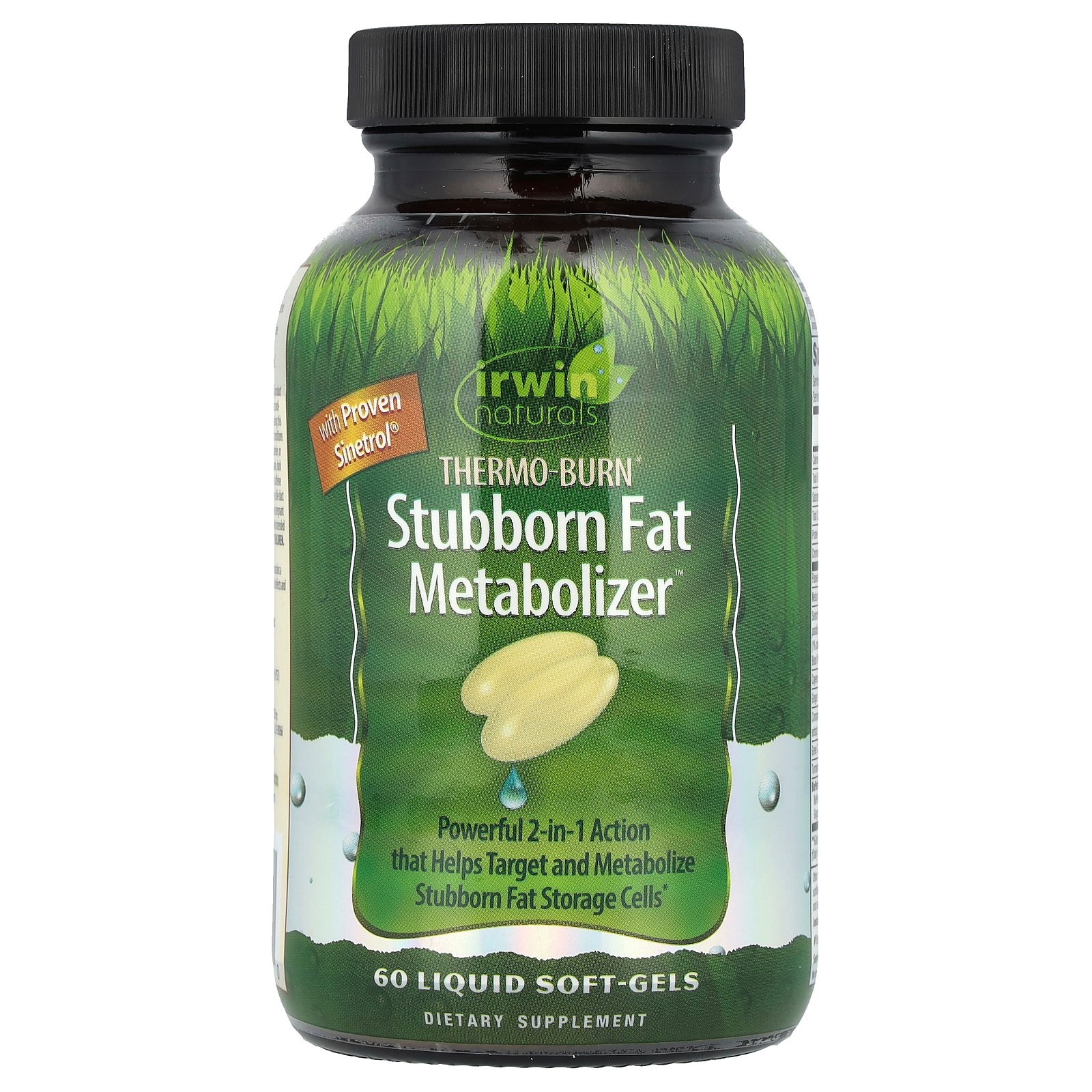 Irwin Naturals 써모 번 Stubborn Fat Metabolizer™ 액상 소프트젤 60정  Irwin Naturals  써모 번 Stubborn  1개
