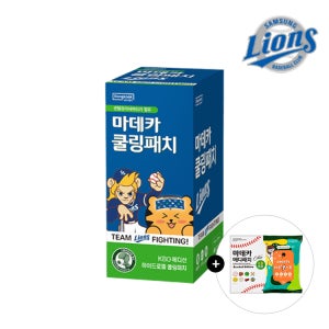 동국제약 마데카 쿨링패치 KBO에디션(삼성) 4매 x 10개입 / 크보 아이스 야구 직관 열냉각시트패치 쿨패치 쿨시트