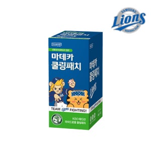동국제약 마데카 쿨링패치 KBO에디션(삼성) 4매 x 10개입 / 크보 아이스 야구 직관 열냉각시트패치 쿨패치 쿨시트