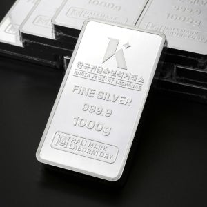 한국귀금속보석거래소 [한국귀금속보석거래소] 1000g 프레스 실버바 999.9 포나인 은투자 은바 은테크 은시세