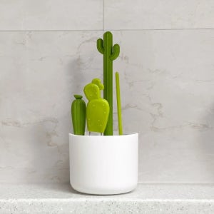 선인장 주방 청소솔 세트