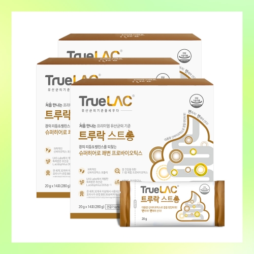 [상반기 베스트]★3박스★트루락 스트롱 쾌변 <b>변비</b>유산균 프로바이오틱스 배변