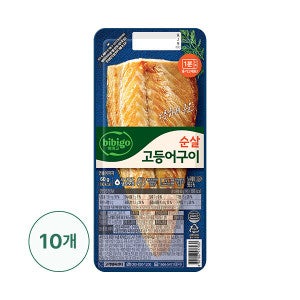 비비고 비비고 순살고등어구이 60G 10팩
