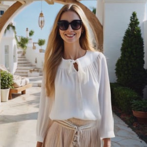 디어포에트 화이트 슬리브리스 &루즈핏 7부소매 가디건 세트[라운드 반팔 면 레이어드 민소매 나시 박시 박스 끈 봄 여름 가을 데일리룩 여행룩 나들이룩 휴양지룩 바캉스룩 고급 브랜드