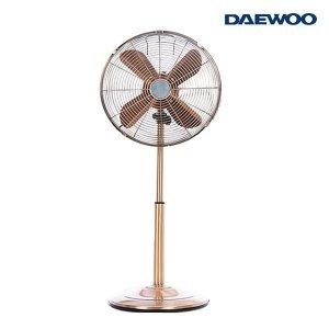 대우 [이월상품 특가할인]대우 엔틱 메탈 인테리어 스탠드선풍기 14형 DWF-RS414MC 골드