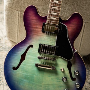 [특별세일! + PRS 케이블 증정!] Epiphone ES-335 Figured-Blueberry Burst (신품) - 24101511819