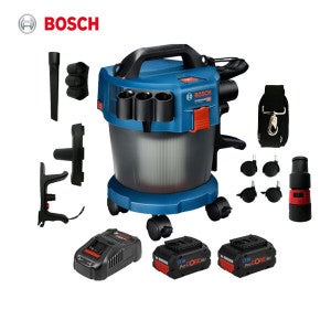 보쉬 보쉬 충전진공청소기 GAS18V-10L세트 8Ah 2개 충전기GAL1880CV 18V 바퀴장착 무선진공청소기