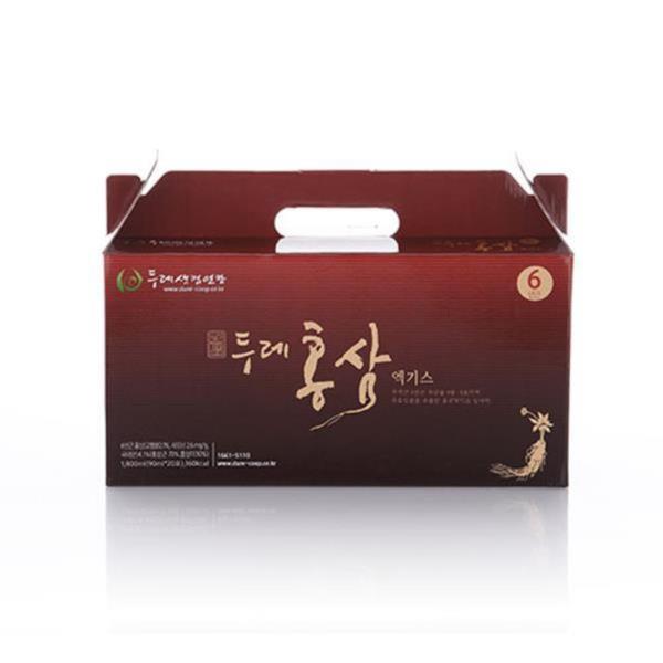 <b>두레</b>생협선물세트 6년근<b>홍삼엑기스</b>(90mlx20팩)
