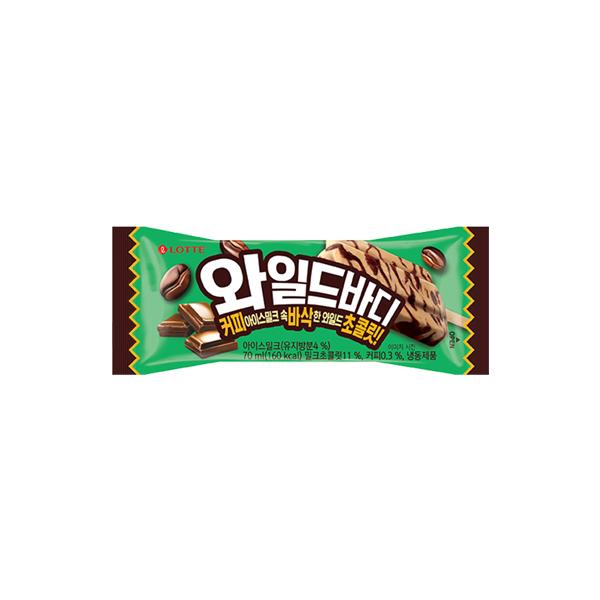 롯데 와일드바디 커피 아이스 빙과