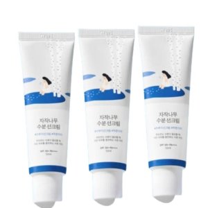 라운드랩 자작나무 수분 선 크림 탄력 추천 50ml 3개