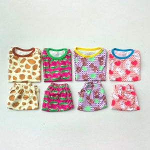 쿨💙여름실내복 기린/악어 반팔상하복 유아여름옷🦒🐊, 유호랑