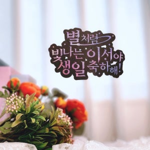 로판 로고 웹툰 토퍼 생일 파티 인증샷 이벤트 오늘의주인공, 메이린스튜디오