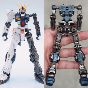 RG 뉴건담 합금 내부프레임 중국 대륙 건프라 모형