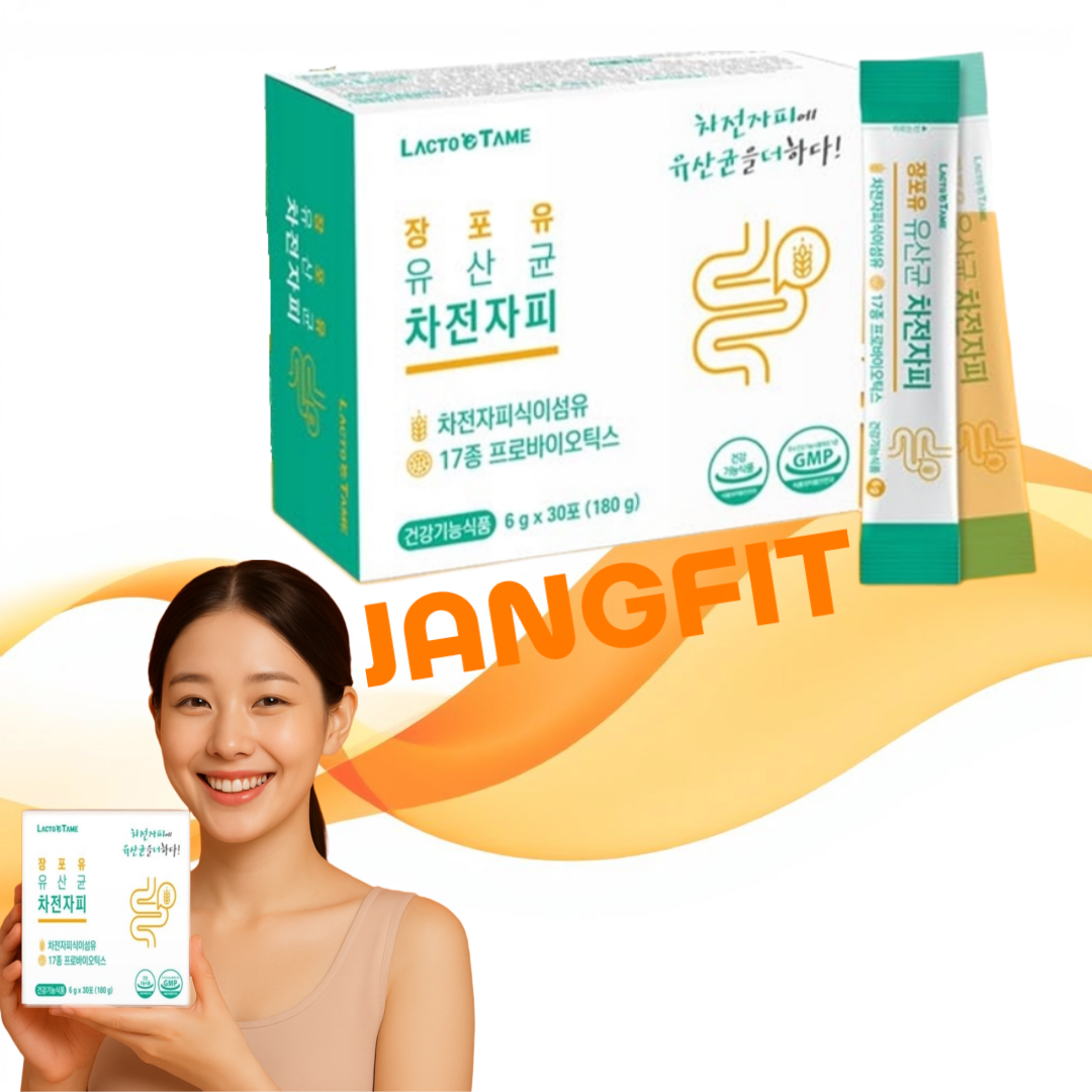 <b>변비</b>직빵 락토테미 장쾌유 차전자피 유산균 식이섬유 / 장건강 / 6g x 30포 x 2 (2개월)  180g  2개