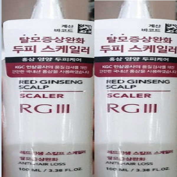 알지쓰리 <b>레드진생</b> 스칼프 토닉 100ml x 2개