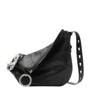 버버리 나이트 스몰 숄더백 블랙 8082396 크링클 레더 BLACK 80823961