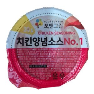 포앤그린 업소용 디핑소스 / 치킨양념소스 / 소포장 / 1박스 (30g x 100개)