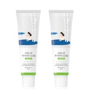 라운드랩 자작나무 무기자차 선 크림 추천 50ml 2개