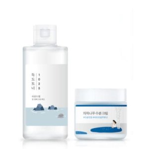 라운드랩 독도 토너 200ml + 자작나무 수분 크림 80ml
